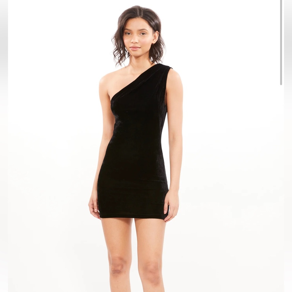 NWT Generation Love Lucette Velour Mini Dress